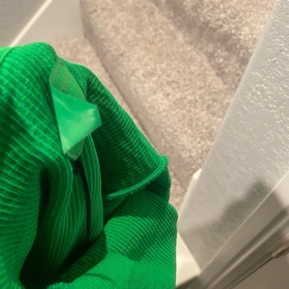 Bottega Veneta Green Crinkle One Piece Swimsuit - Picture 7 of 10